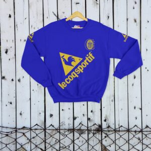 Buzo Retro Rosario Central Le Coq Sportif azul DUX Argentina